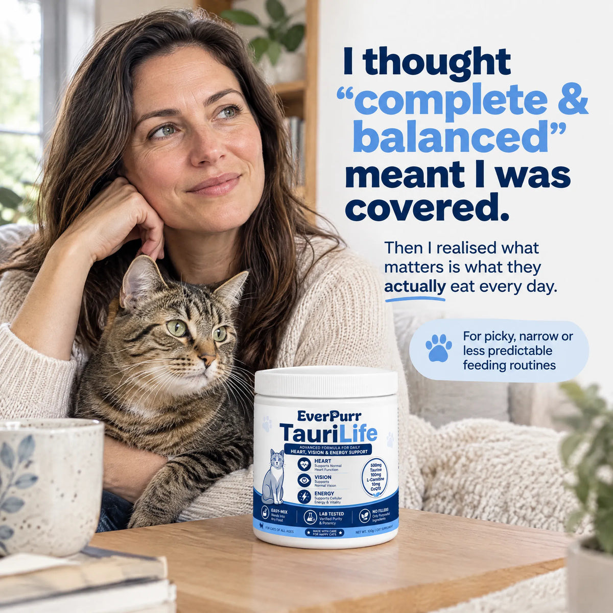 TauriLife - Daily Feline Nutrition Support